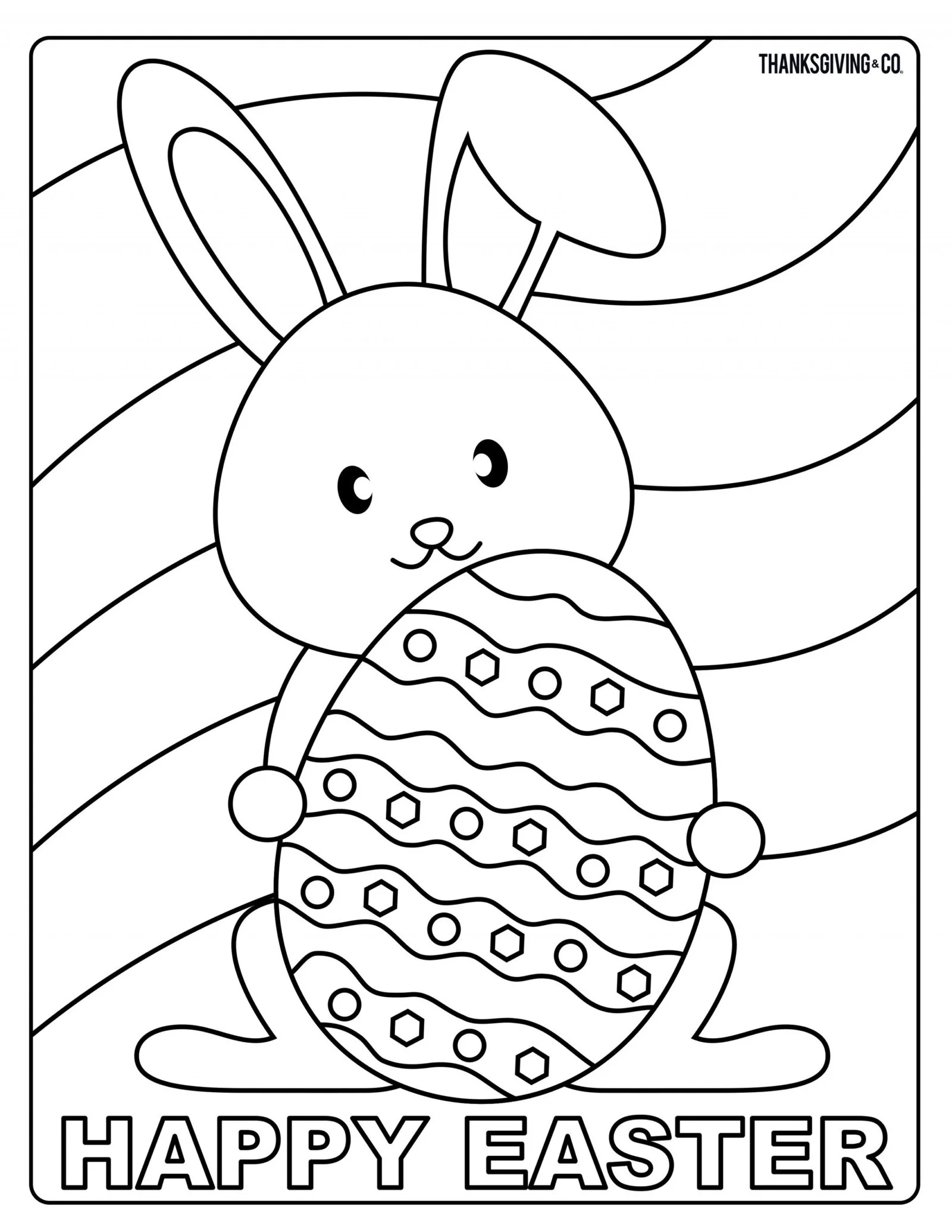 Pascoa para colorir 34