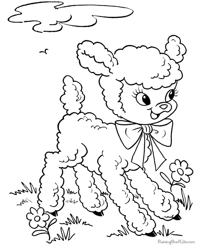 Pascoa para colorir 92