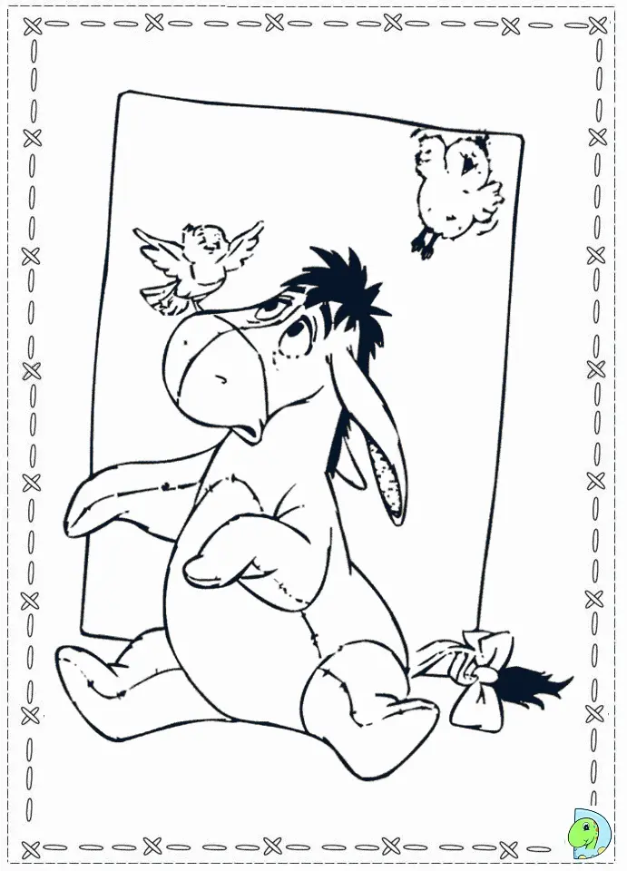 Eeyore Coloring Pages 46
