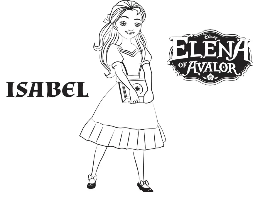 Elena von Avalor Ausmalbilder 22