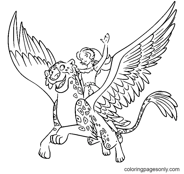 Elena Avalor Para Colorear 27