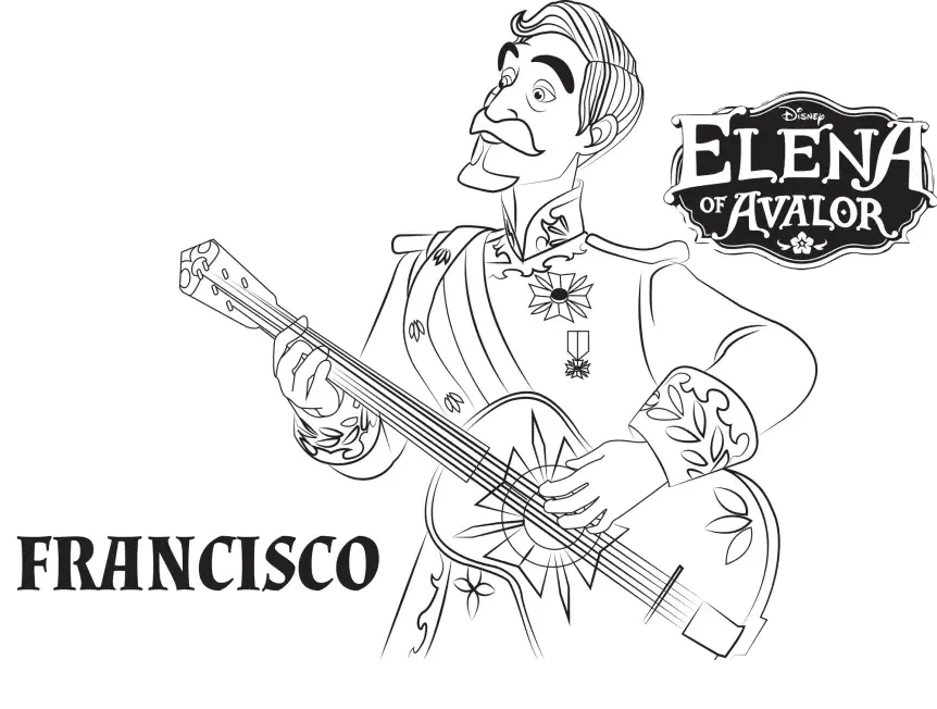 Elena Avalor Para Colorear 45