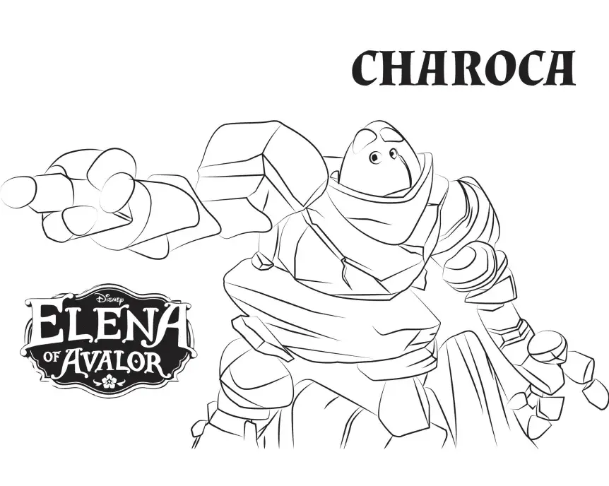 Elena of Avalor Coloring Pages 47