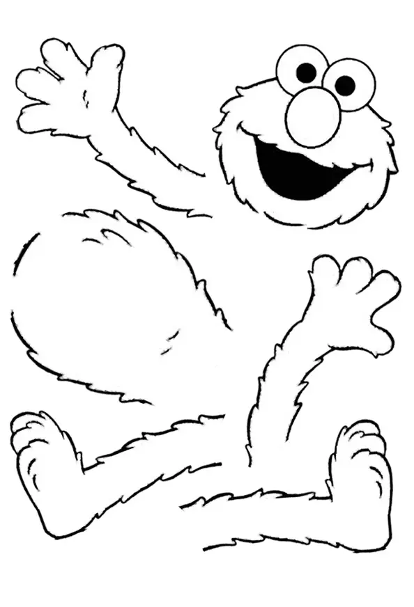 Elmo Coloring Pages 35