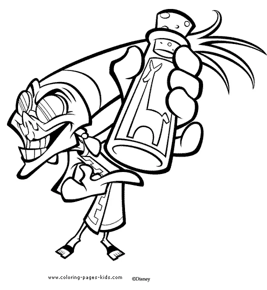 Desenhos de A Nova Onda Do Imperador Para Colorir 15
