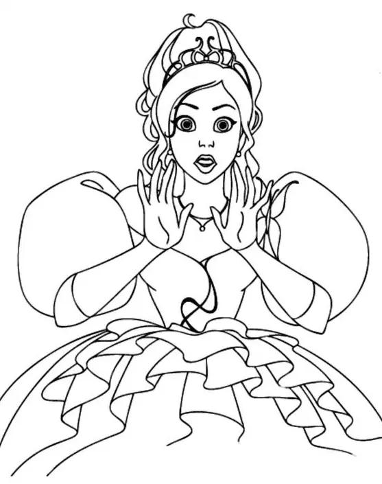 Enchanted Coloring Pages 1