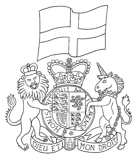 England Coloring Pages 42