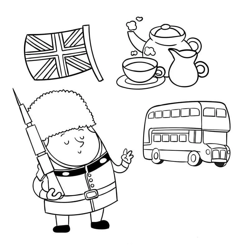 England Coloring Pages 83