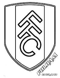 England Premier League Team Logos Coloring Pages 13