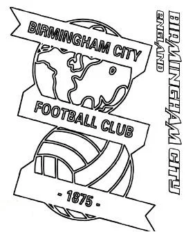 Logotipos Equipos La Premier League Inglaterra Para Colorear 25