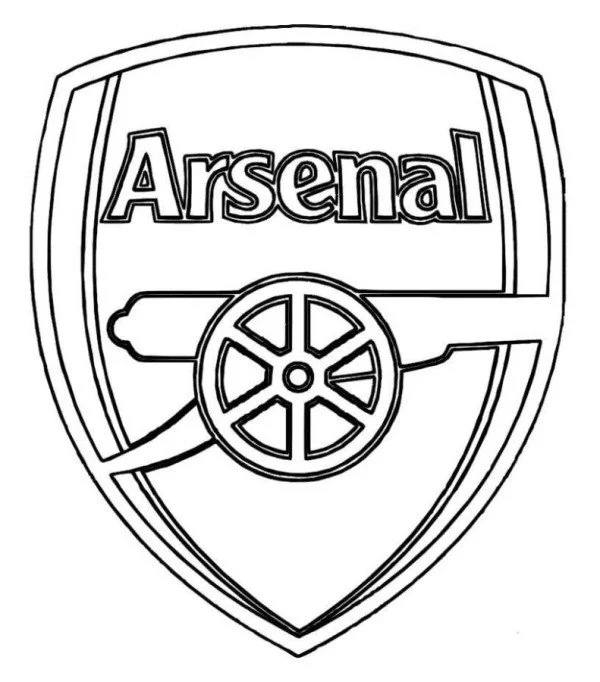 Logotipos Equipos La Premier League Inglaterra Para Colorear 9