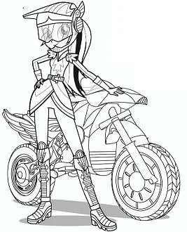 Equestria Girls Ausmalbilder 13