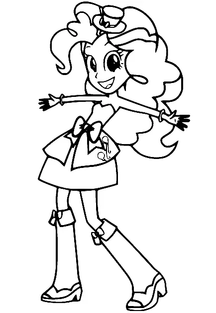 Equestria Girls Ausmalbilder 25
