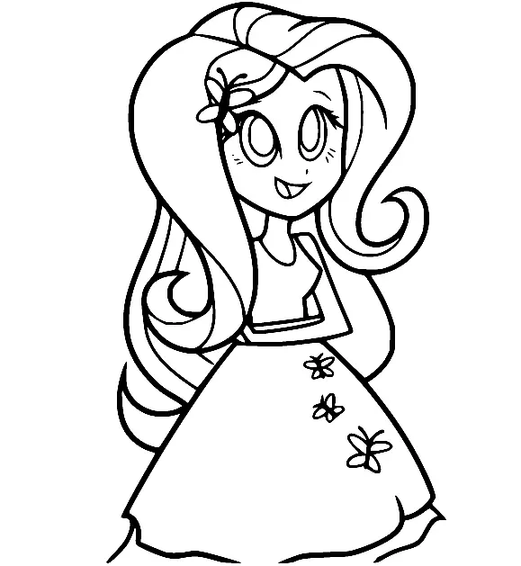 Equestria Girls Ausmalbilder 44