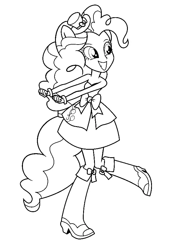 Equestria Girls Ausmalbilder 61