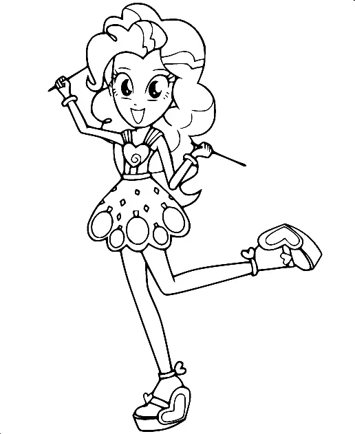 Equestria Girls Ausmalbilder 67