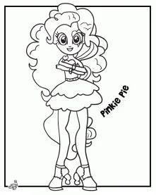 Equestria Girls Ausmalbilder 8