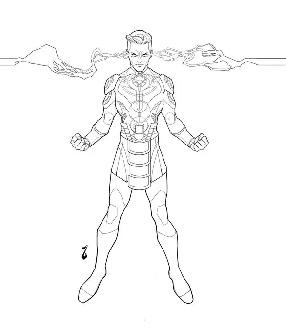 Eternals Ausmalbilder 2