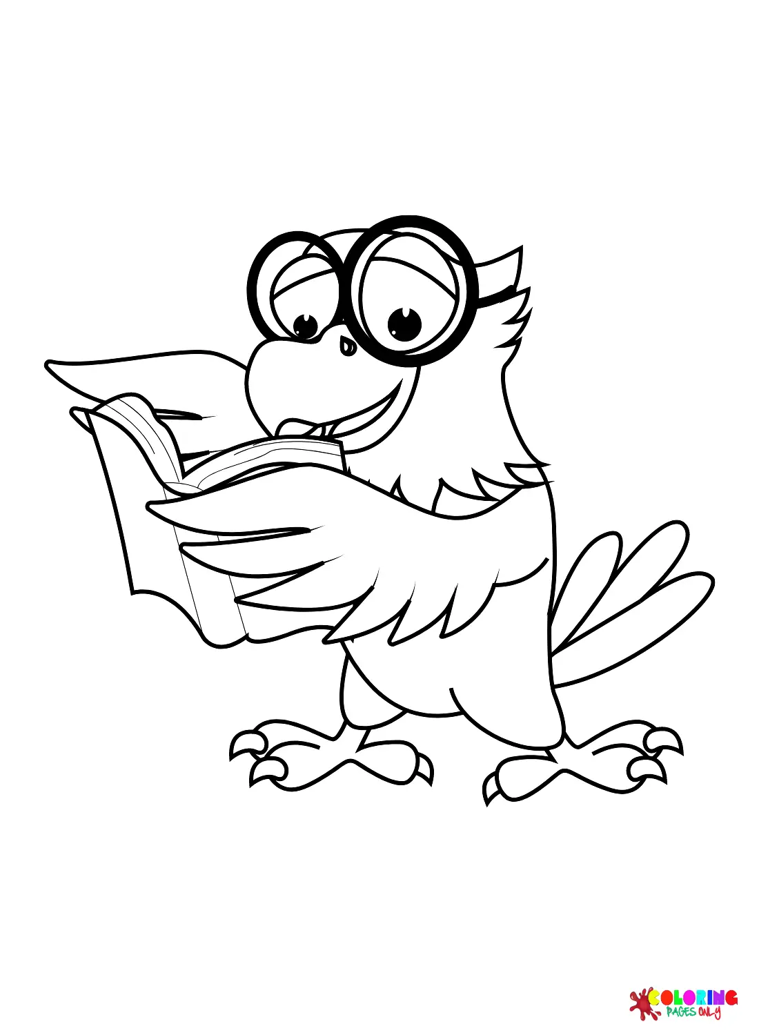 Desenhos de Falcao Para Colorir 5