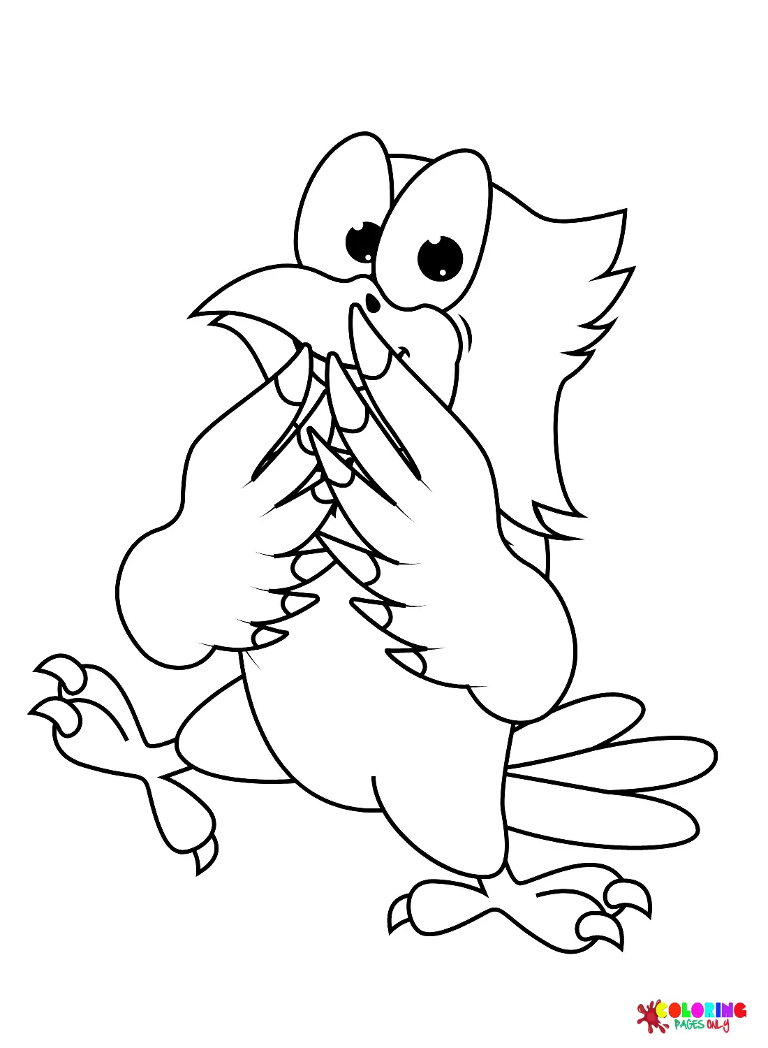 Falcon Coloring Pages 9