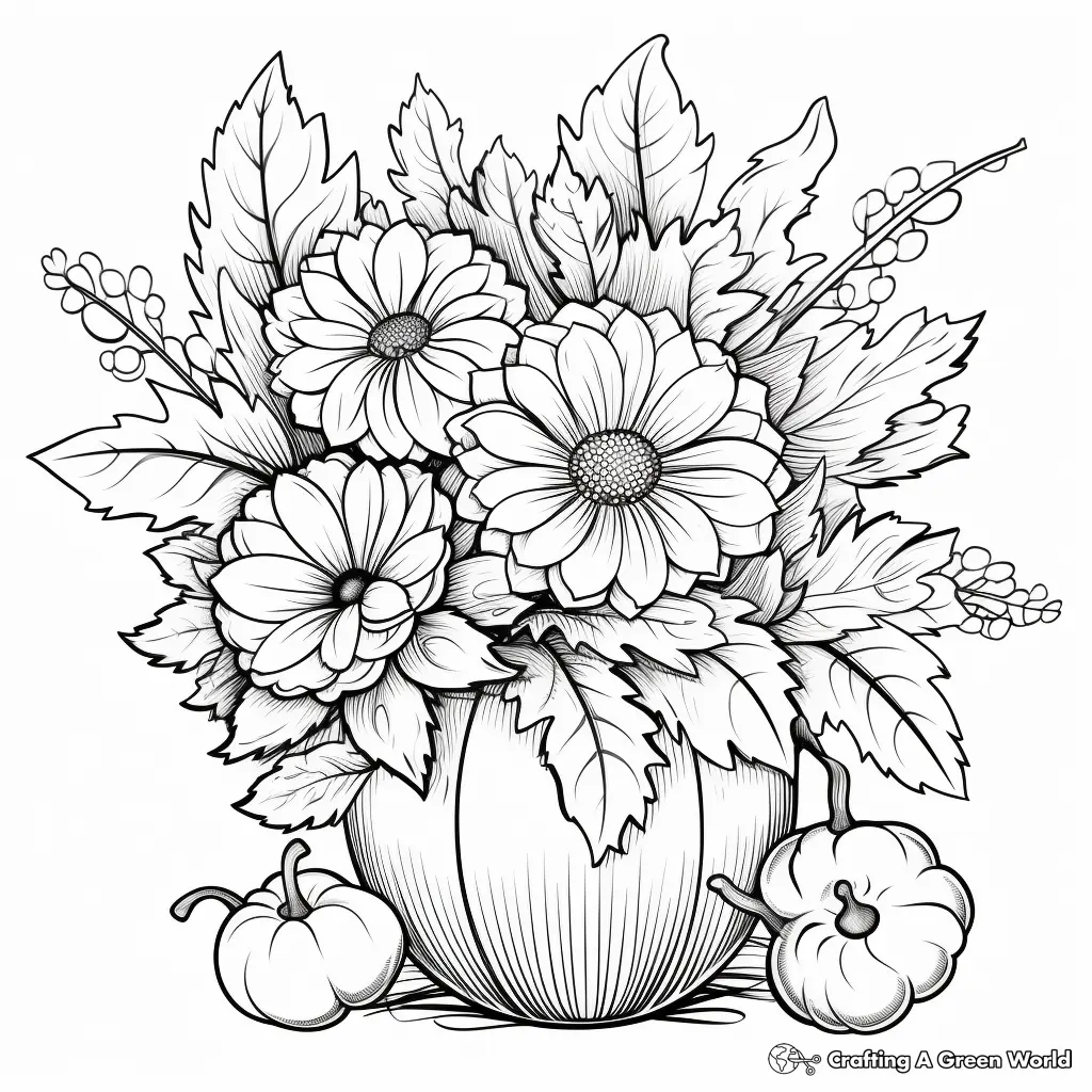 Fall Coloring Pages 134
