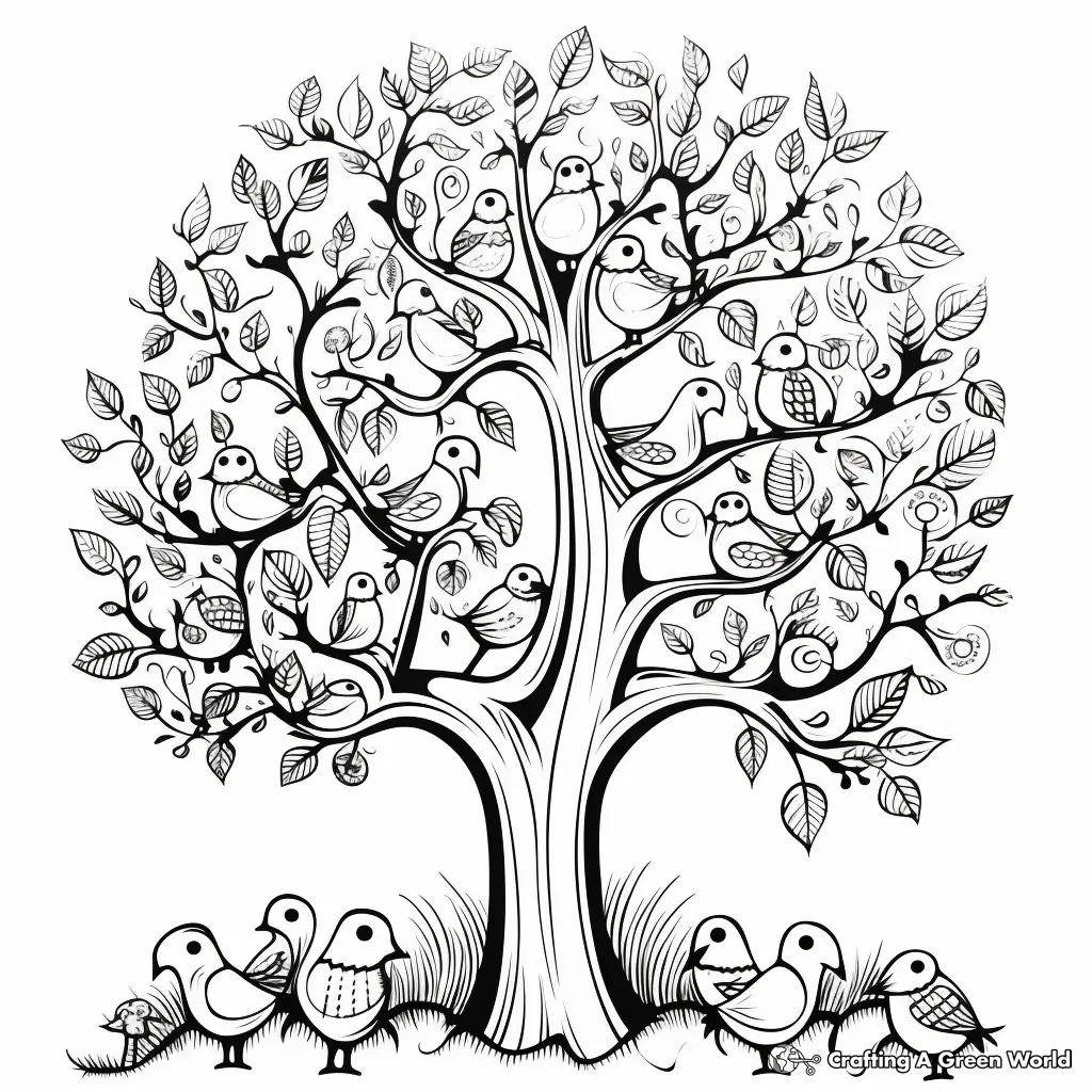 Fall Coloring Pages 140