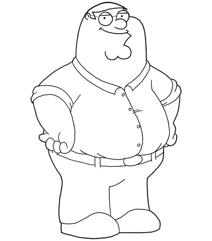 Desenhos de Uma Familia da Pesada Para Colorir 25