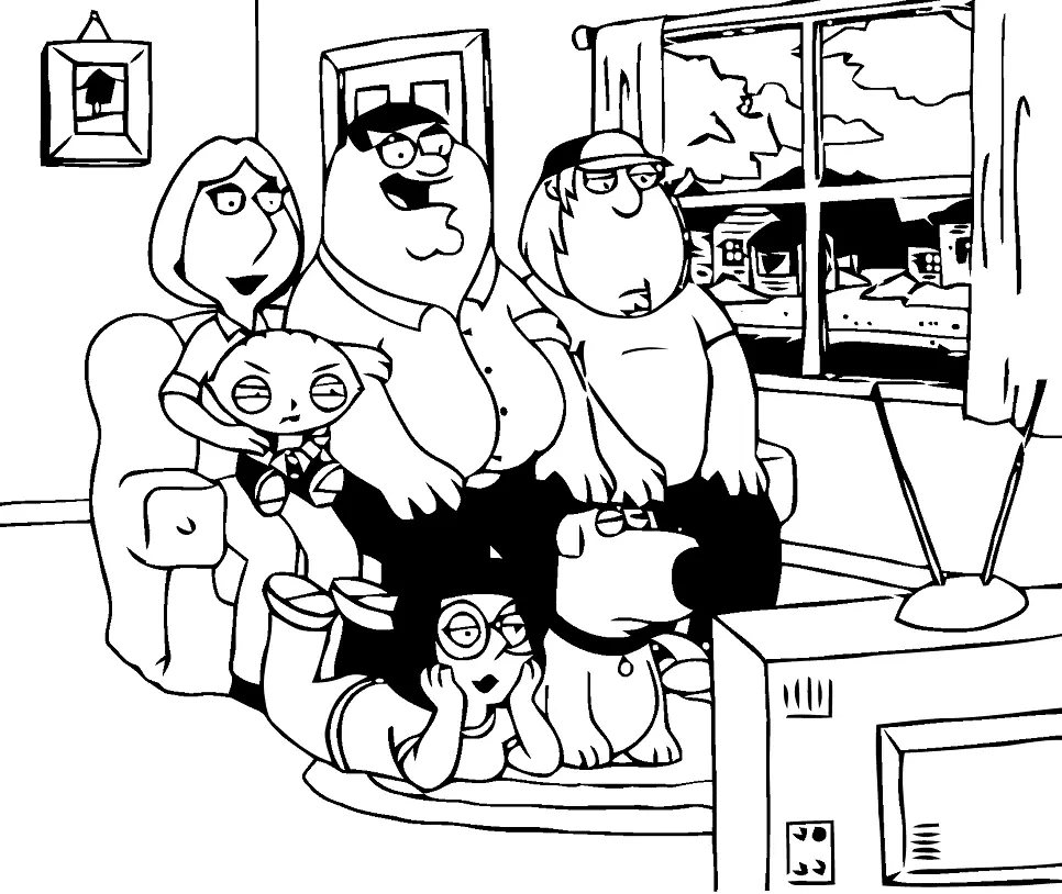 Familienmensch Ausmalbilder 31