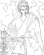 Famous paintings Coloring Pages 100