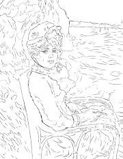 Pinturas Famosas Para Colorear 114