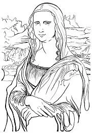 Pinturas Famosas Para Colorear 4