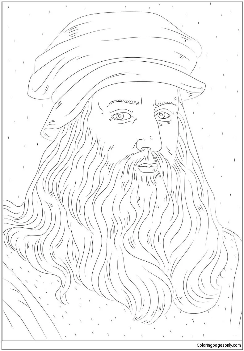 Pinturas Famosas Para Colorear 61