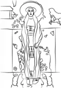 Famous paintings Coloring Pages 81