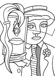 Pinturas Famosas Para Colorear 84