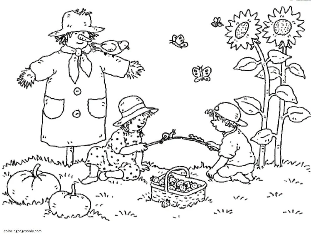 Farm Animal Coloring Pages 34
