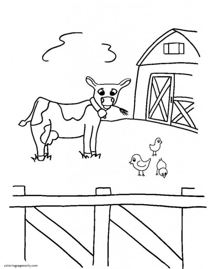 Farm Animal Coloring Pages 57