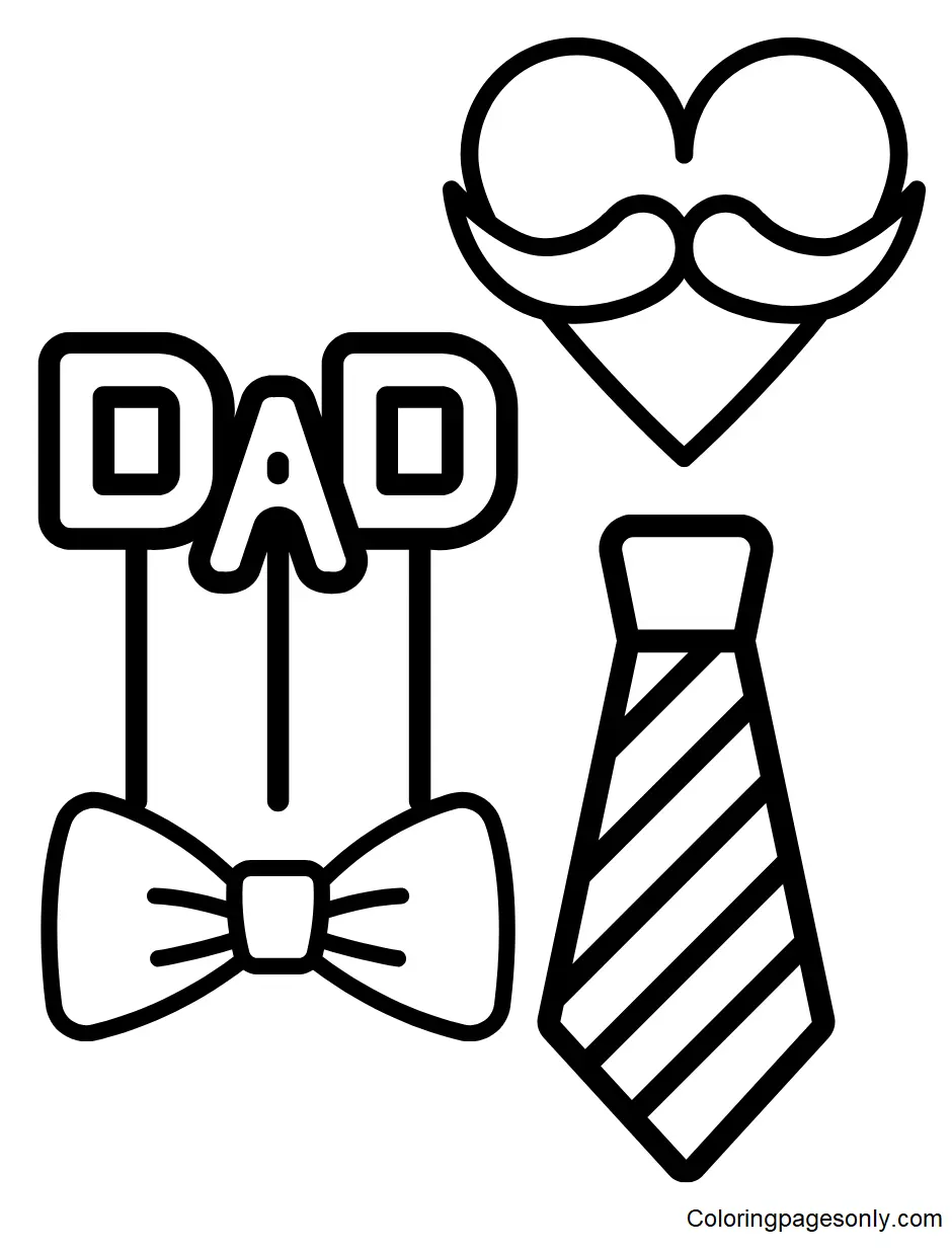 Desenhos de Dia Dos Pais Para Colorir 24