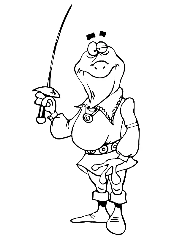Fencing Coloring Pages 13