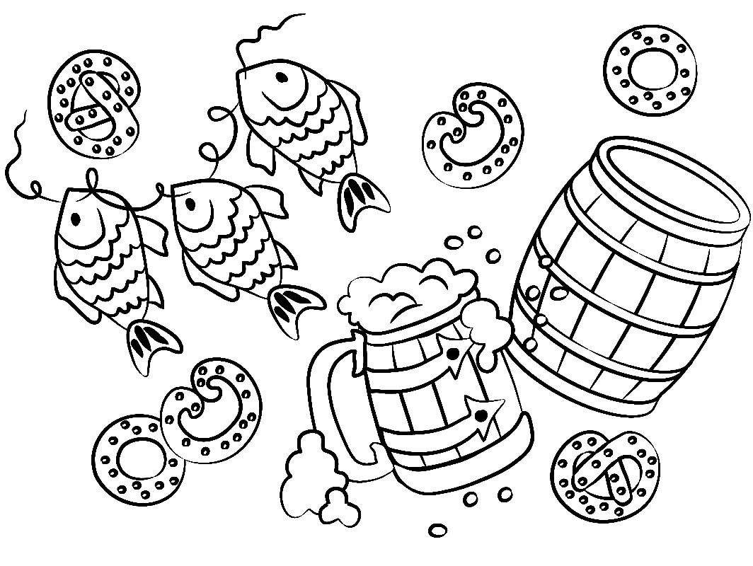 Desenhos de Festas Para Colorir 7