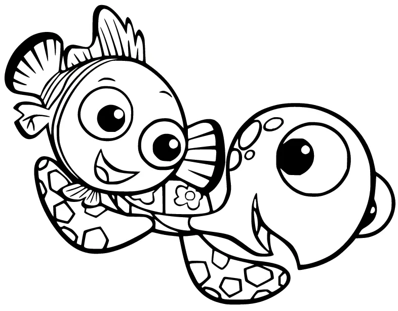 Finding Nemo Ausmalbilder 14