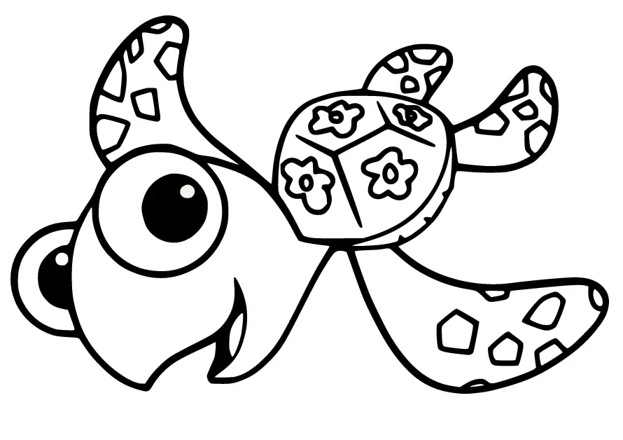 Desenhos de Procurando Nemo Para Colorir 31