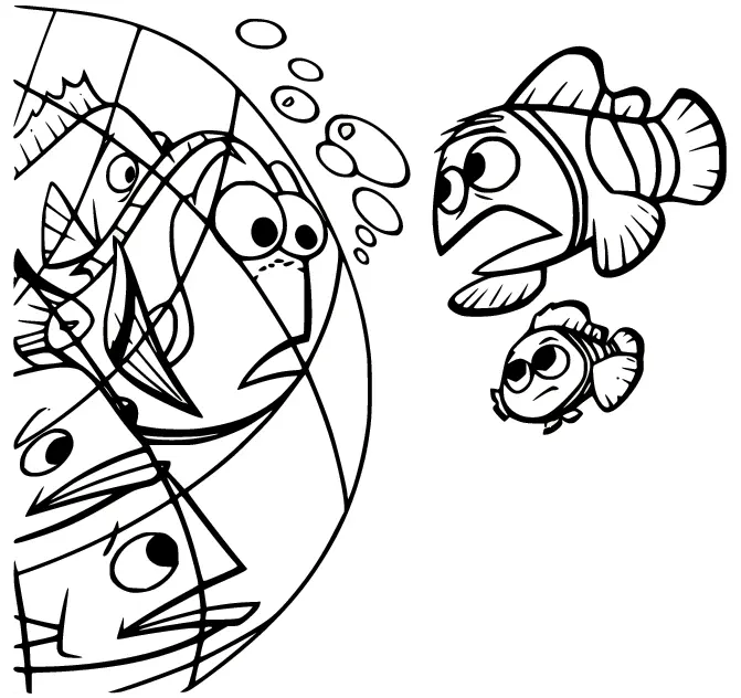 Desenhos de Procurando Nemo Para Colorir 43