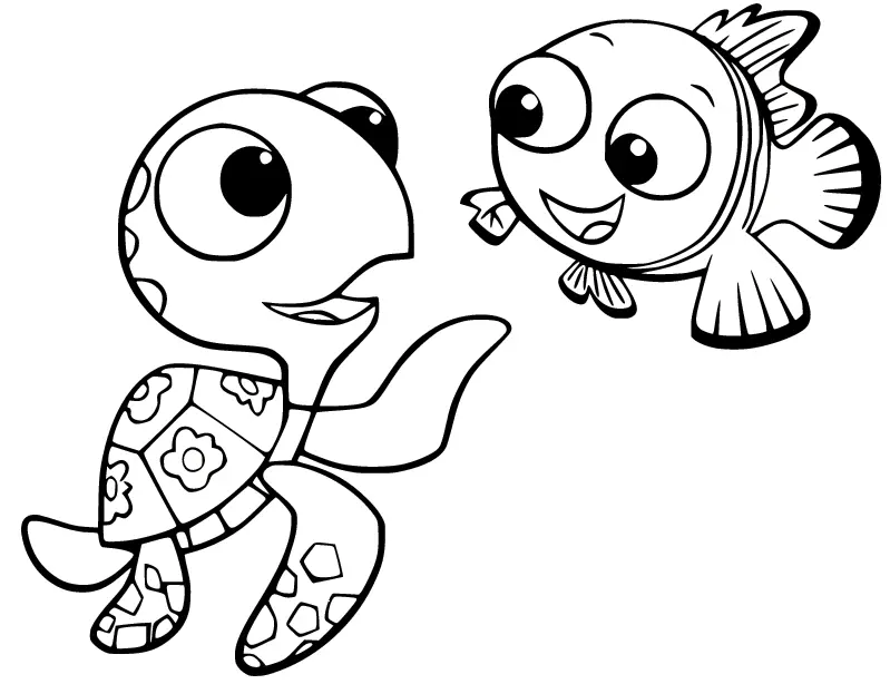Finding Nemo Ausmalbilder 8