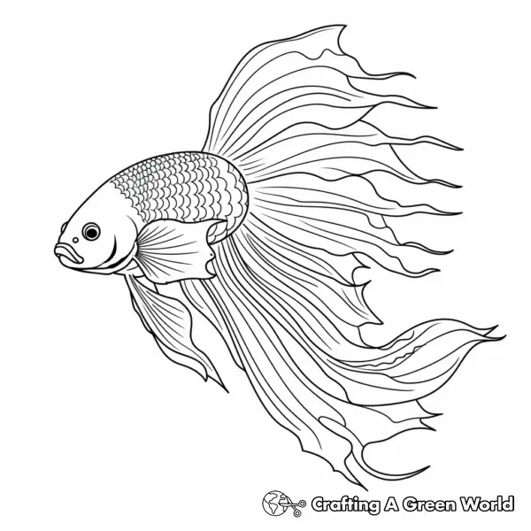 Peixes para Colorir 1