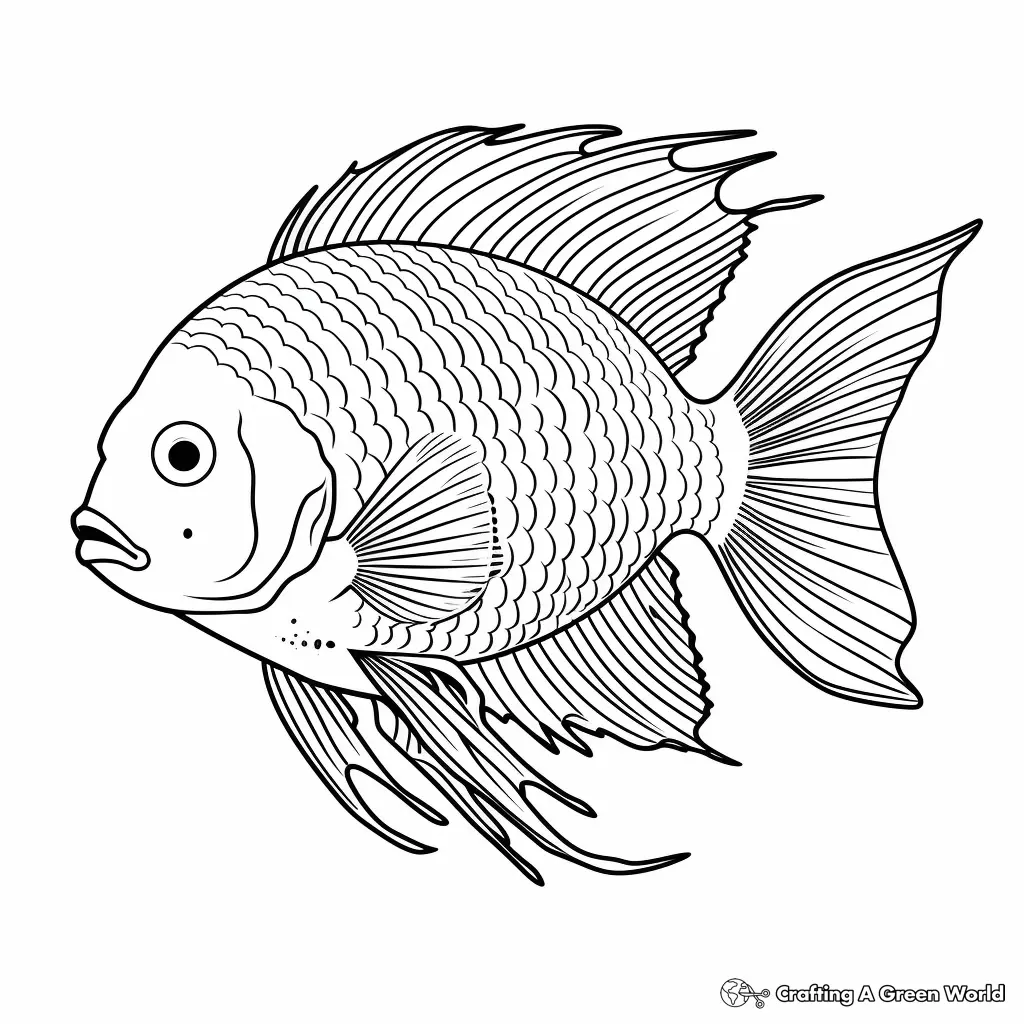 Peixes para Colorir 10