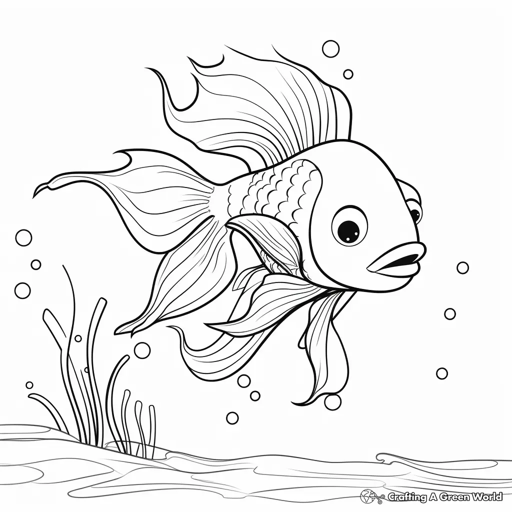 Peixes para Colorir 14