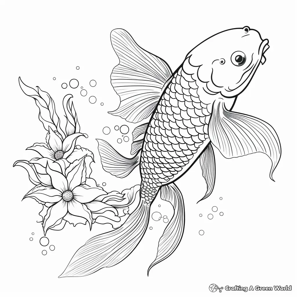 Peixes para Colorir 38