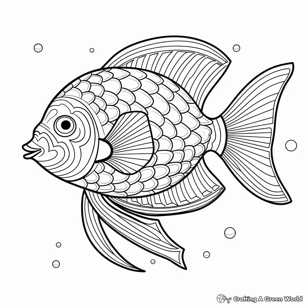 Peixes para Colorir 5