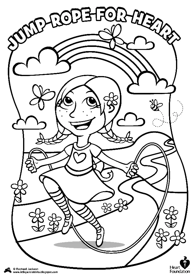 Fitness Para Colorear 8
