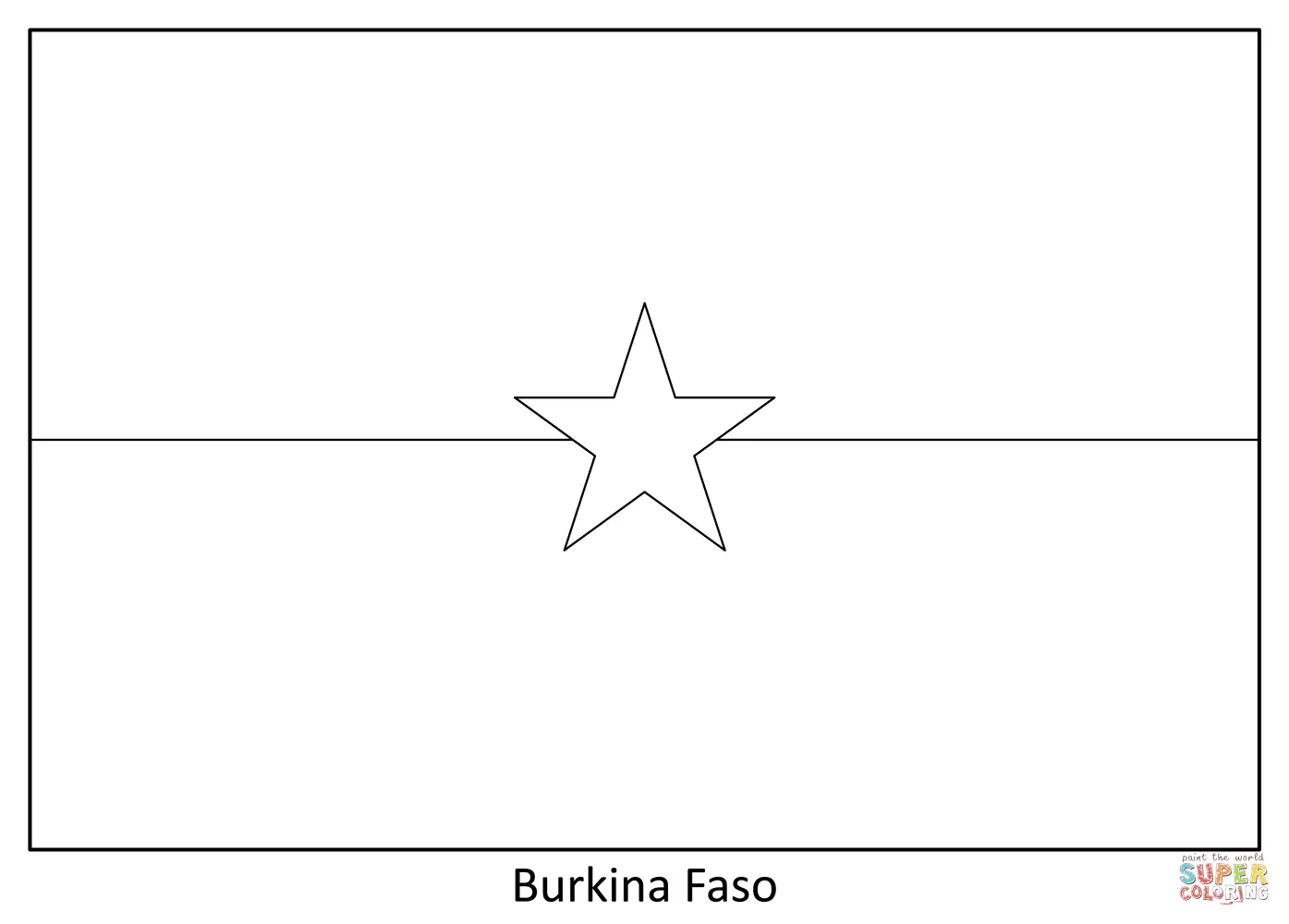 Banderas del Mundo para Colorear 14